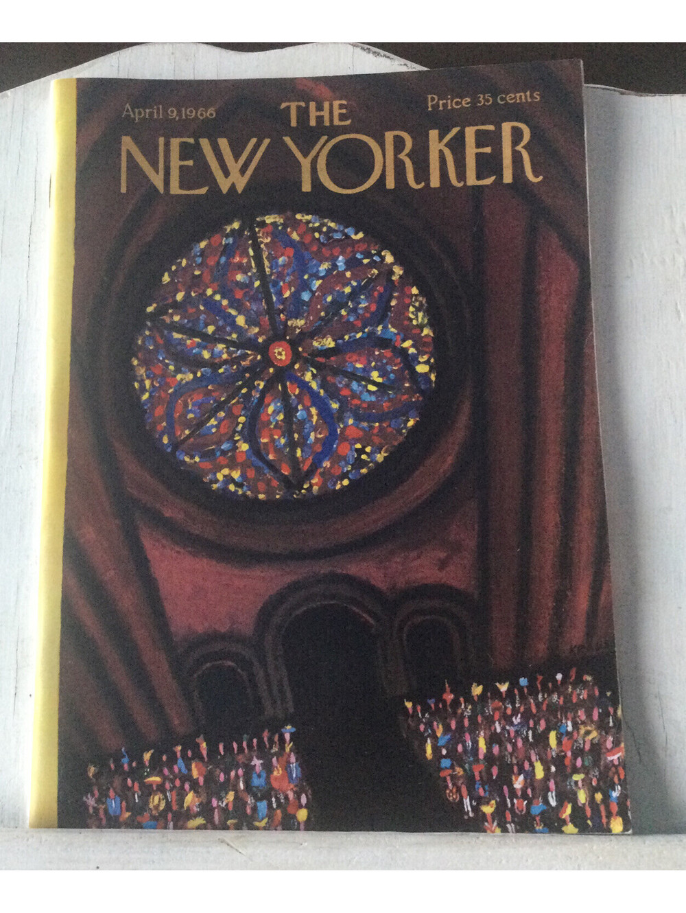 The New Yorker: April 9 1966 Full Magazine/Theme Cover Robert Kraus